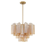 Addis 19.75'' Chandelier in Aged Brass - Additional View (ADD-306-AG-AM)
