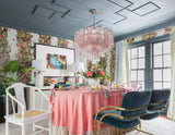 Addis 26.75'' Chandelier in Polished Chrome - Lifestyle View (ADD-312-CH-SP)