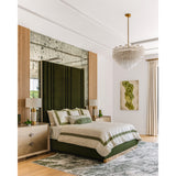 Addis 32'' Chandelier in Aged Brass - Lifestyle View (ADD-316-AG-CL)