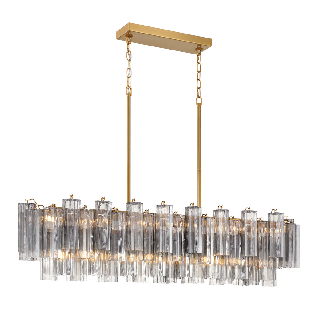 Addis 14 Light Linear Chandelier – Crystorama