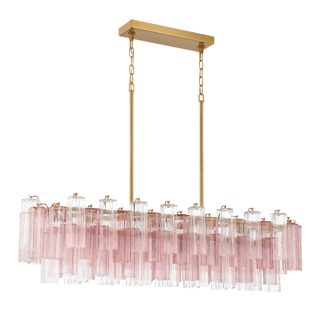 Addis 14 Light Linear Chandelier – Crystorama