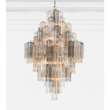 Addis 31.5'' Chandelier in Aged Brass - Additional View (ADD-319-AG-AU)