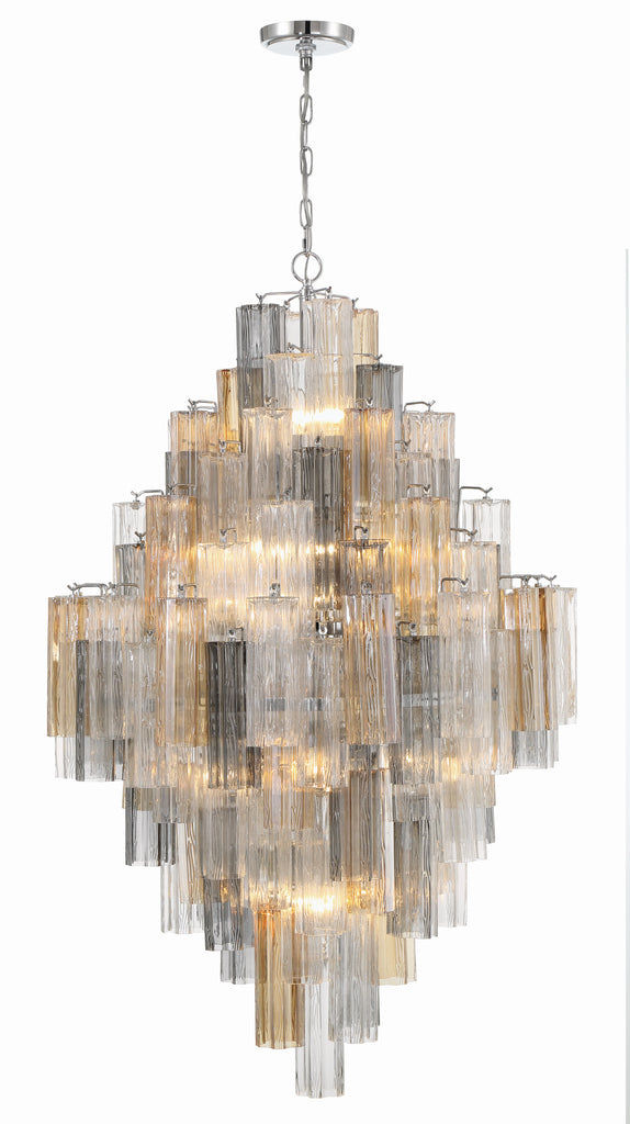Addis 20 Light Chandelier – Crystorama