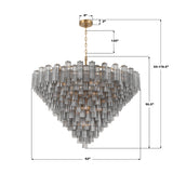 Addis 62'' Chandelier - Dimensions Diagram (ADD-329-AG-SM)