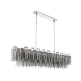 Addis 65'' Linear Chandelier in Polished Chrome - Additional View (ADD-337-CH-SM)