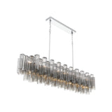 Addis 65'' Linear Chandelier in Polished Chrome - Additional View (ADD-337-CH-SM)