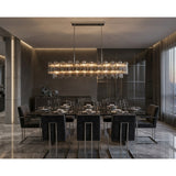 Addis 65'' Linear Chandelier in Polished Chrome - Lifestyle View (ADD-337-CH-SM)
