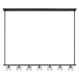 Aragon 56'' LED Linear Chandelier in Matte Black - Additional View (ARA-10267-MK)