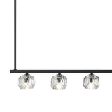 Aragon 56'' LED Linear Chandelier in Matte Black - Additional View (ARA-10267-MK)