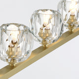Aragon 56'' LED Linear Chandelier in Soft Brass - Additional View (ARA-10267-SB)