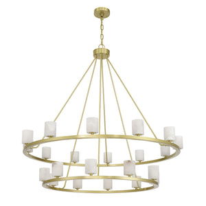 【Crisbase】ペンダントライトsymphony Aragon 46.75'' LED Chandelier | Crystorama Lighting