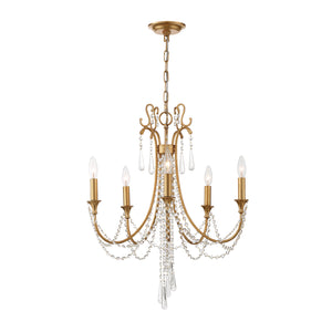 【パオラレイナ】  ルイス(Luis Communion) Libby Langdon Danielson 4 Light Chandelier – Crystorama