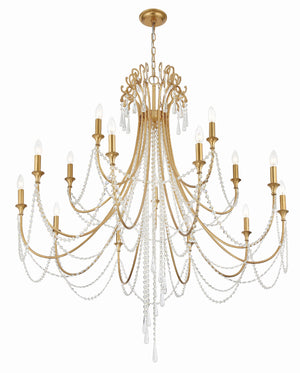 Arcadia 15 Light Chandelier – Crystorama