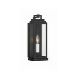 Aspen 5'' Outdoor Sconce in Matte Black - Front View (ASP-8911-MK)