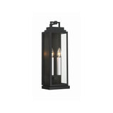 Aspen 6.5'' Outdoor Sconce in Matte Black - Front View (ASP-8912-MK)