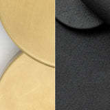 Trenton 5'' Sconce - Aged Brass - Black Forged Finish Detail (TRE-221-OP-AG-BF)
