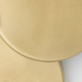 Ackerly 16'' Semi Flush Mount - Aged Brass Finish Detail (ACK-920-AG)