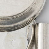 Metro 15.5'' Chandelier - Antique Silver Finish Detail (423-SA)