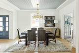 Bolton 24.75'' Chandelier in Aged Brass - Lifestyle View (BOL-8888-AG)