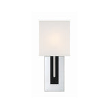 Brent 6.5'' Sconce in Polished Nickel - Black Forged - Additional View (BRE-A3631-PN-BF)