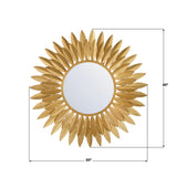 Broche 20'' Mirror - Dimensions Diagram (BRH-M520-GA)