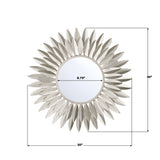 Broche 20'' Mirror - Dimensions Diagram (BRH-M520-SA)