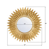 Broche 24'' Mirror - Dimensions Diagram (BRH-M524-GA)