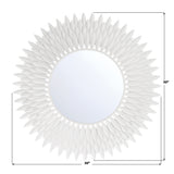 Broche 30'' Mirror - Dimensions Diagram (BRH-M530-MT)
