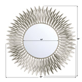 Broche 30'' Mirror - Dimensions Diagram (BRH-M530-SA)