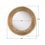 Broche 46.75'' Mirror - Dimensions Diagram (BRH-M546-GA)