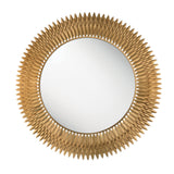 Broche 46.75'' Mirror in Antique Gold - Front View (BRH-M546-GA)