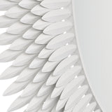 Broche 46.75'' Mirror in Matte White - Additional View (BRH-M546-MT)