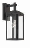 Byron 5.25'' Outdoor Sconce in Matte Black - Front View (BYR-80101-MK)