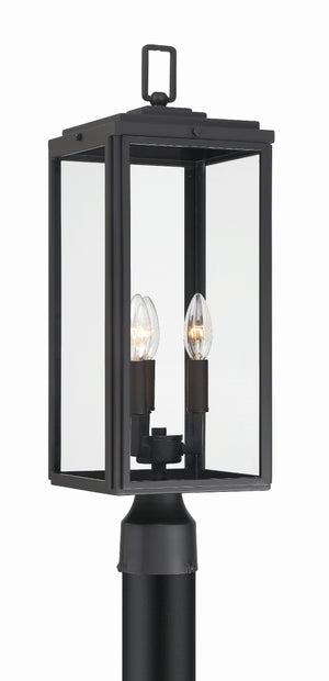 Byron 3 Light Outdoor Post – Crystorama