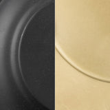 Gigi 10'' Pendant - Black - Aged Brass Finish Detail (GIG-813-BK-AG)
