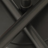 Vance 39'' Integrated LED Chandelier - Bronze Noir Finish Detail (VNC-6508-NB)