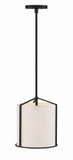Carlyn 10'' Pendant in Black - Additional View (CAR-9201-BK)