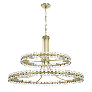 Clover 39.25'' Chandelier | Crystorama Lighting