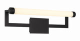 Clinton 26.25'' Integrated LED Picture Light in Matte Black - Front View (CLT-7201-MK)