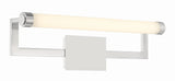 Clinton 26.25'' Integrated LED Picture Light in Polished Nickel - Front View (CLT-7201-PN)