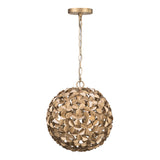 Cora 13'' Chandelier in Soft Gold - Additional View (COR-7105-SG)