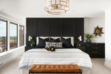 Danielson 24.75'' Chandelier in Vibrant Gold - Lifestyle View (DAN-406-VG)