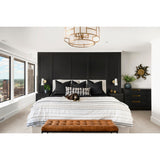 Danielson 24.75'' Chandelier in Vibrant Gold - Lifestyle View (DAN-406-VG)