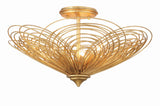 Doral 19'' Semi Flush Mount in Renaissance Gold - Additional View (DOR-B7703-RG)
