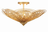 Doral 19'' Semi Flush Mount in Renaissance Gold - Additional View (DOR-B7703-RG)