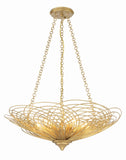 Doral 24'' Chandelier in Renaissance Gold - Front View (DOR-B7706-RG)