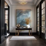 Doral 24'' Semi Flush Mount in Renaissance Gold - Lifestyle View (DOR-B7706-RG_CEILING)