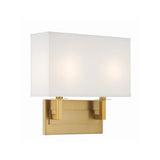 Durham 12.75'' Sconce in Vibrant Gold - Front View (DUR-A3542-VG)