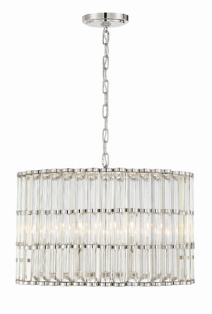 Libby Langdon Elliot 6 Light Linear Chandelier – Crystorama