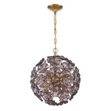 Esme 18.25'' Chandelier in Aged Brass - Additional View (ESM-4005-AG-SM)